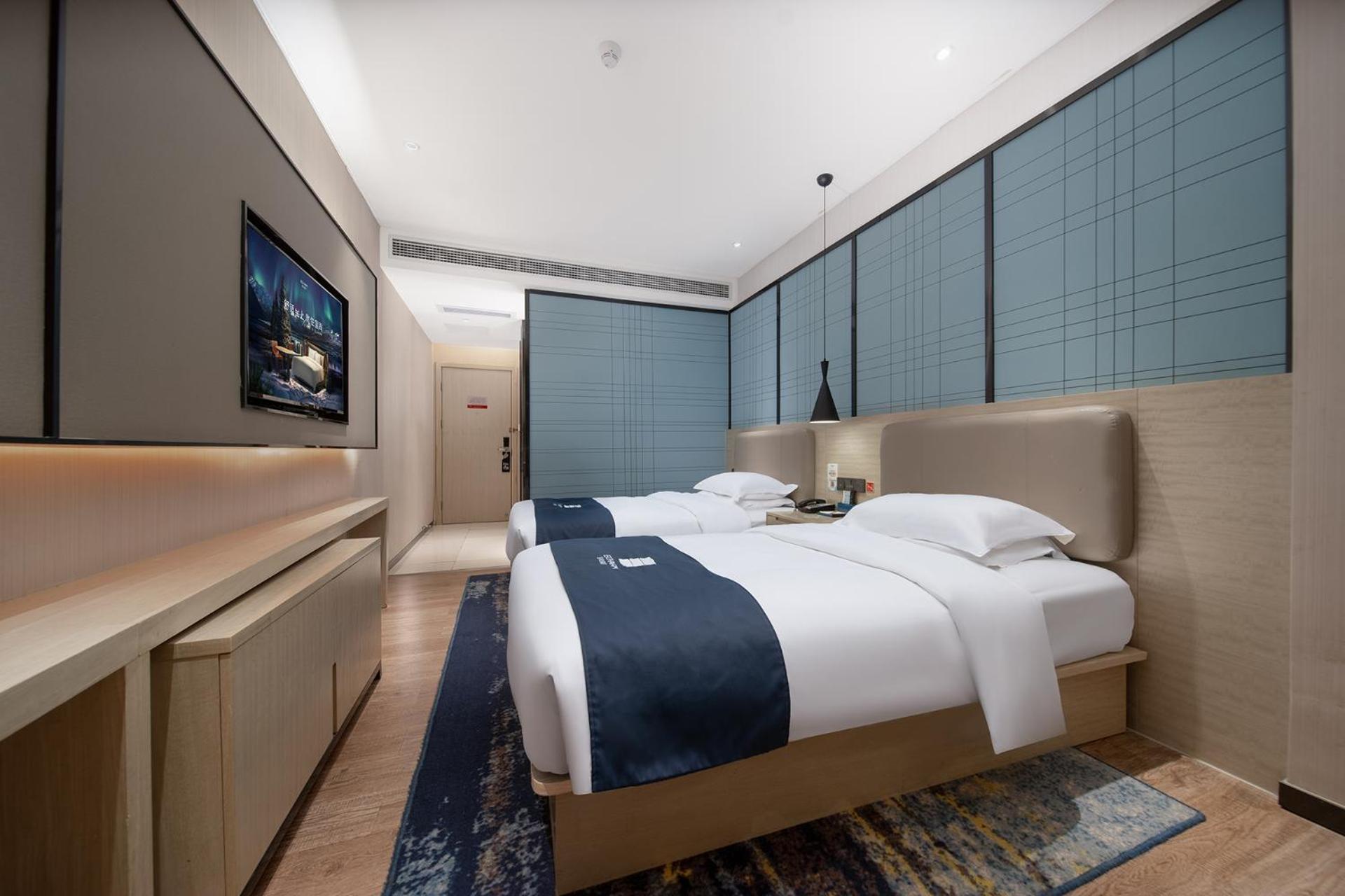 Echarm International Hotel Canton Tower Pazhou Convention And Exhibition Center Lujiang Subway Metro Branch - Free Shuttle Bus To Canton Fair Complex During Canton Fair Period Guangzhou Bagian luar foto