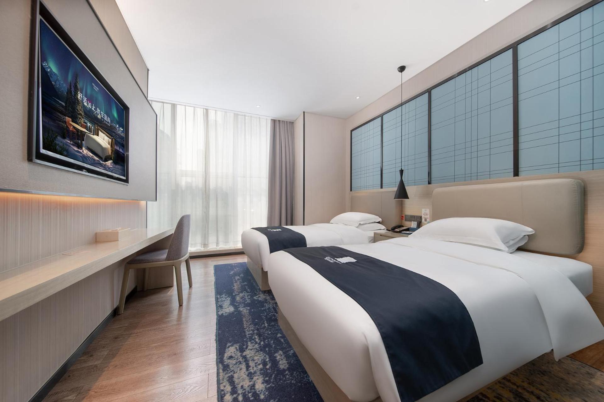 Echarm International Hotel Canton Tower Pazhou Convention And Exhibition Center Lujiang Subway Metro Branch - Free Shuttle Bus To Canton Fair Complex During Canton Fair Period Guangzhou Bagian luar foto