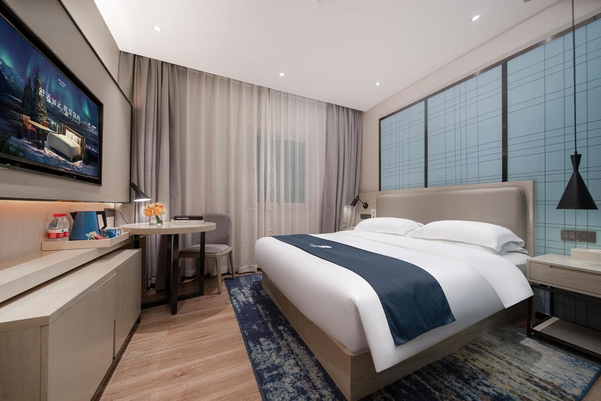Echarm International Hotel Canton Tower Pazhou Convention And Exhibition Center Lujiang Subway Metro Branch - Free Shuttle Bus To Canton Fair Complex During Canton Fair Period Guangzhou Bagian luar foto