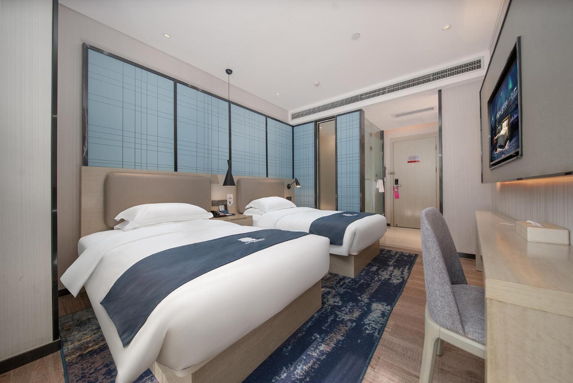 Echarm International Hotel Canton Tower Pazhou Convention And Exhibition Center Lujiang Subway Metro Branch - Free Shuttle Bus To Canton Fair Complex During Canton Fair Period Guangzhou Bagian luar foto
