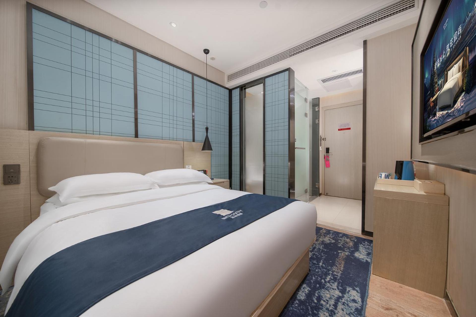 Echarm International Hotel Canton Tower Pazhou Convention And Exhibition Center Lujiang Subway Metro Branch - Free Shuttle Bus To Canton Fair Complex During Canton Fair Period Guangzhou Bagian luar foto