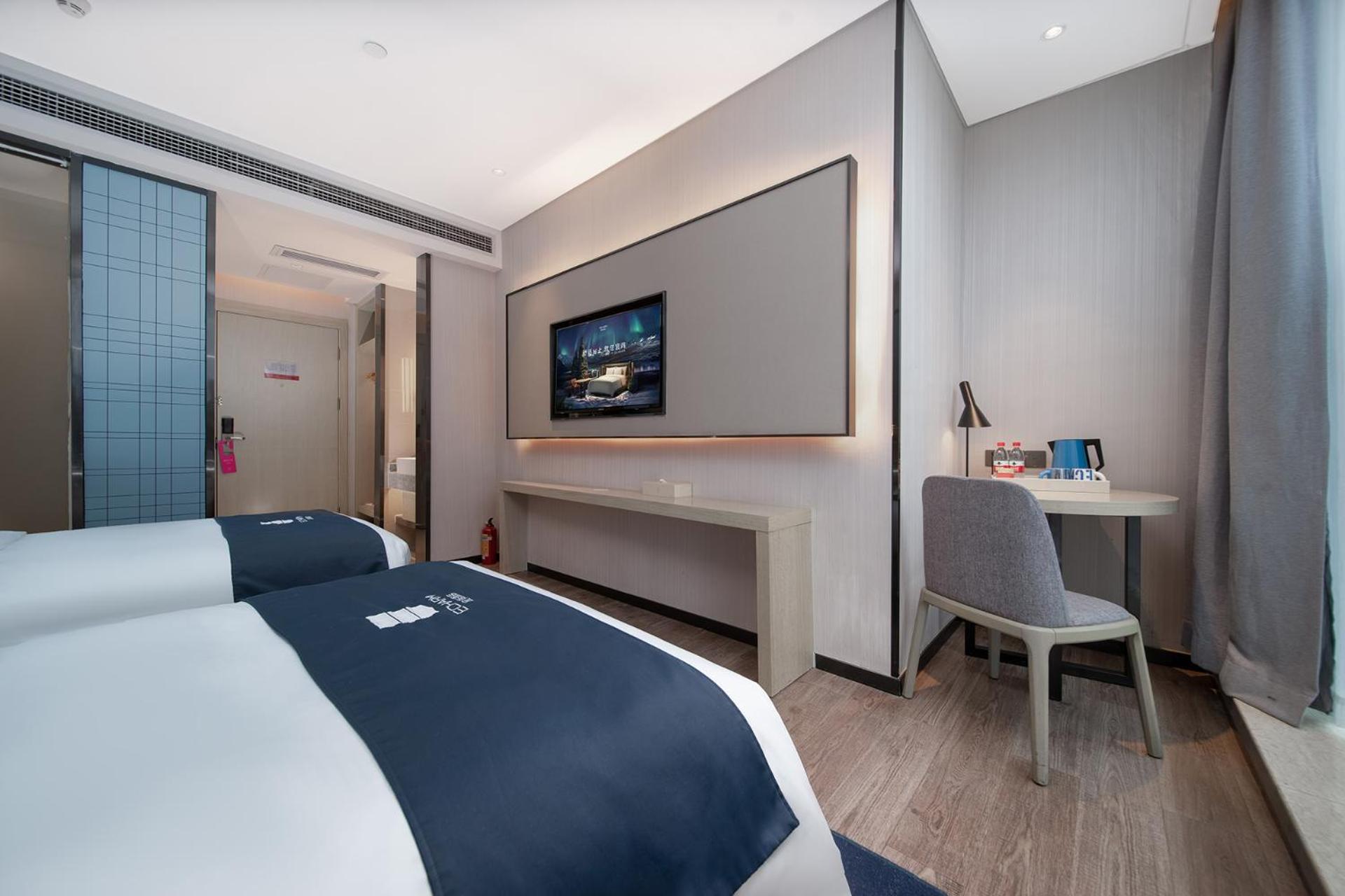 Echarm International Hotel Canton Tower Pazhou Convention And Exhibition Center Lujiang Subway Metro Branch - Free Shuttle Bus To Canton Fair Complex During Canton Fair Period Guangzhou Bagian luar foto