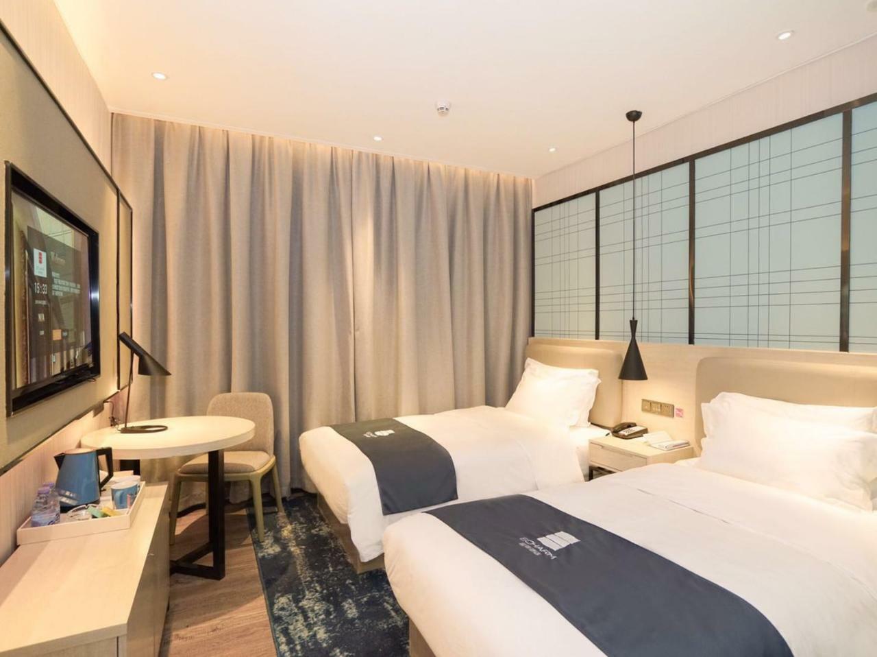 Echarm International Hotel Canton Tower Pazhou Convention And Exhibition Center Lujiang Subway Metro Branch - Free Shuttle Bus To Canton Fair Complex During Canton Fair Period Guangzhou Bagian luar foto